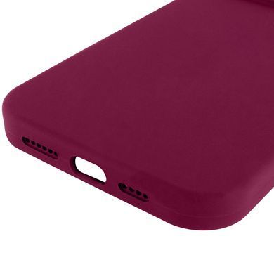 Чохол Silk Full Protective (AA) NO LOGO для Apple iPhone 16 Pro (6.3") Бордовий / Maroon