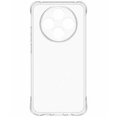 TPU чехол GETMAN Ease logo усиленные углы Full Camera для Xiaomi Redmi 14C / Poco C75 Бесцветный (прозрачный)