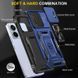 Ударопрочный чехол Camshield Army Ring для Xiaomi Poco X6 Pro Синий / Navy фото 5