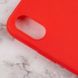 Силиконовый чехол Candy для Apple iPhone X / XS (5.8") Красный фото 3