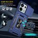 Ударопрочный чехол Camshield Army Ring для Xiaomi Poco X6 Pro Синий / Navy фото 4