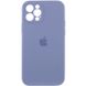 Чохол Silicone Case Full Camera Protective (AA) для Apple iPhone 12 Pro (6.1") Сірий / Lavender Gray