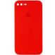 Чохол Silicone Case Square Full Camera Protective (AA) для Apple iPhone 7 plus / 8 plus (5.5") Червоний / Red фото 1