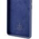 Чехол Silicone Cover Lakshmi (AAA) для Xiaomi Redmi Note 8 Pro Темно-синий / Midnight blue фото 2