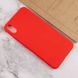 Силіконовий чохол Candy для Apple iPhone X / XS (5.8") Червоний фото 4