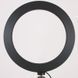Кольцевая светодиодная LED лампа Flat Ring 8" Black фото 2