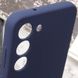 Чехол Silicone Cover Lakshmi Full Camera (AAA) для Samsung Galaxy S24+ Темно-синий / Midnight blue фото 6