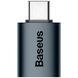 Перехідник Baseus Ingenuity Series Mini Type-C to USB 3.1 (ZJJQ000001) Blue фото 3