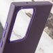 Шкіряний чохол Bonbon Leather Metal Style для Samsung Galaxy S23 Ultra Фіолетовий / Dark Purple фото 5