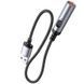 Портативный прикуриватель зажигалка Hoco UA30 USB Black
