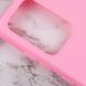 Силиконовый чехол Candy для Realme C33 Розовый фото 3