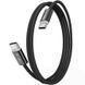 Дата кабель WIWU C101 Essen Type-C to Type-C 240W (1.5m) Black фото 1