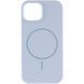 Чехол Silk Full Protective (AA) NO LOGO with Magnetic Fit для Apple iPhone 12 Pro Max (6.7") Голубой / Lilac Blue фото 2