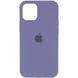 Уценка Чехол Silicone Case Full Protective (AA) для Apple iPhone 12 Pro Max (6.7") Дефект упаковки / Серый / Lavender Gray