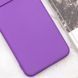 Чехол Silicone Cover Lakshmi Full Camera (A) для Oppo A38 / A18 Фиолетовый / Purple фото 3
