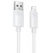 Дата кабель Borofone BX123 Leya USB to Lightning 12W (1m) White