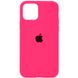 Чохол Silicone Case Full Protective (AA) для Apple iPhone 11 (6.1") Рожевий / Barbie pink