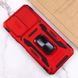 Ударопрочный чехол Camshield Army Ring для Xiaomi Redmi 9A Красный / Red фото 5