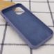 Уценка Чехол Silicone Case Full Protective (AA) для Apple iPhone 12 Pro Max (6.7") Дефект упаковки / Серый / Lavender Gray фото 3