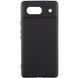 Чехол Silicone Cover Ummi Lakshmi Full Camera (AA) для Google Pixel 7a Черный / Black