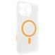 Чохол PC Slim Matte with Magnetic Fit (camera button) для Apple iPhone 16 Pro (6.3") Orange