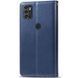 Шкіряний чохол книжка GETMAN Gallant (PU) для ZTE Blade A7s (2020) Синій фото 2