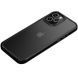 TPU+PC чехол Metal Buttons для Apple iPhone 12 Pro / 12 (6.1") Черный / Black