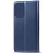 Кожаный чехол книжка GETMAN Gallant (PU) для Samsung Galaxy S24 Ultra Синий фото 5