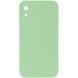Чехол Silk Square Full Camera Protective (AA) NO LOGO для Apple iPhone XR (6.1") Мятный / Mint