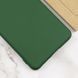 Чохол TPU GETMAN Liquid Silk Full Camera для Xiaomi Redmi Note 14 5G Зелений / Dark green