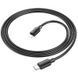 Дата кабель Hoco X96 Hyper Type-C to Lightning 20W (1m) Black фото 4