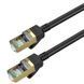 Дата кабель Hoco US02 Level pure copper gigabit ethernet (1m) Black фото 3