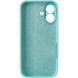 Чехол Silk Full Camera Protective (AA) NO LOGO для Apple iPhone 17 (6.3") Бирюзовый / Marine Green фото 3