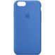 Чехол Silicone Case Full Protective (AA) для Apple iPhone SE (2020) Синий / Capri Blue