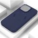 TPU чохол Bonbon Metal Style with MagSafe для Apple iPhone 11 (6.1") Синій / Cosmos Blue фото 2