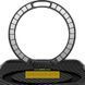 TPU+PC чохол Metal Buttons with Magnetic Fit Carbon Ring для Apple iPhone 17 (6.3") Чорний фото 2