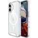 Чехол TPU Space Case with Magnetic Fit для Apple iPhone 16 Plus (6.7") Прозрачный фото 2