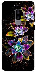 Чохол itsPrint Flowers on black для Samsung Galaxy S9+