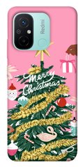 Чехол itsPrint Праздничная елка для Xiaomi Redmi 12C
