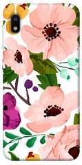 Чехол itsPrint Акварельные цветы для Samsung Galaxy A10 (A105F)