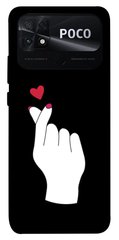 Чохол itsPrint Сердце в руке для Xiaomi Poco C40