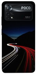 Чехол itsPrint Красно-белая дорога для Xiaomi Poco X4 Pro 5G