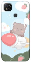 Чехол itsPrint Мишка на ракете для Xiaomi Redmi 9C