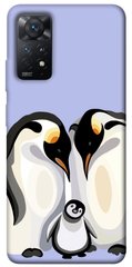 Чехол itsPrint Penguin family для Xiaomi Redmi Note 11 Pro 4G/5G