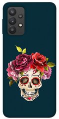 Чохол itsPrint Flower skull для Samsung Galaxy A32 (A325F) 4G