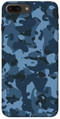 Чохол itsPrint Синій камуфляж для Apple iPhone 7 plus / 8 plus (5.5")