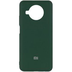 Чохол Silicone Cover My Color Full Protective (A) для Xiaomi Mi 10T Lite / Redmi Note 9 Pro 5G Зелений / Dark green
