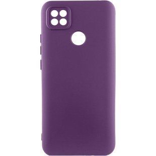 Чехол TPU GETMAN Liquid Silk Full Camera для Xiaomi Redmi 9C Фиолетовый / Purple