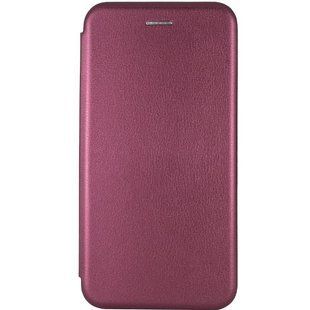 Кожаный чехол-книжка Classy для Samsung Galaxy M54 5G Бордовый