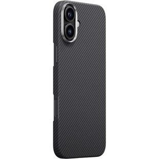 Чохол PC Carbon Protection Slim with Magnetic Fit для Apple iPhone 17 (6.3") Black
